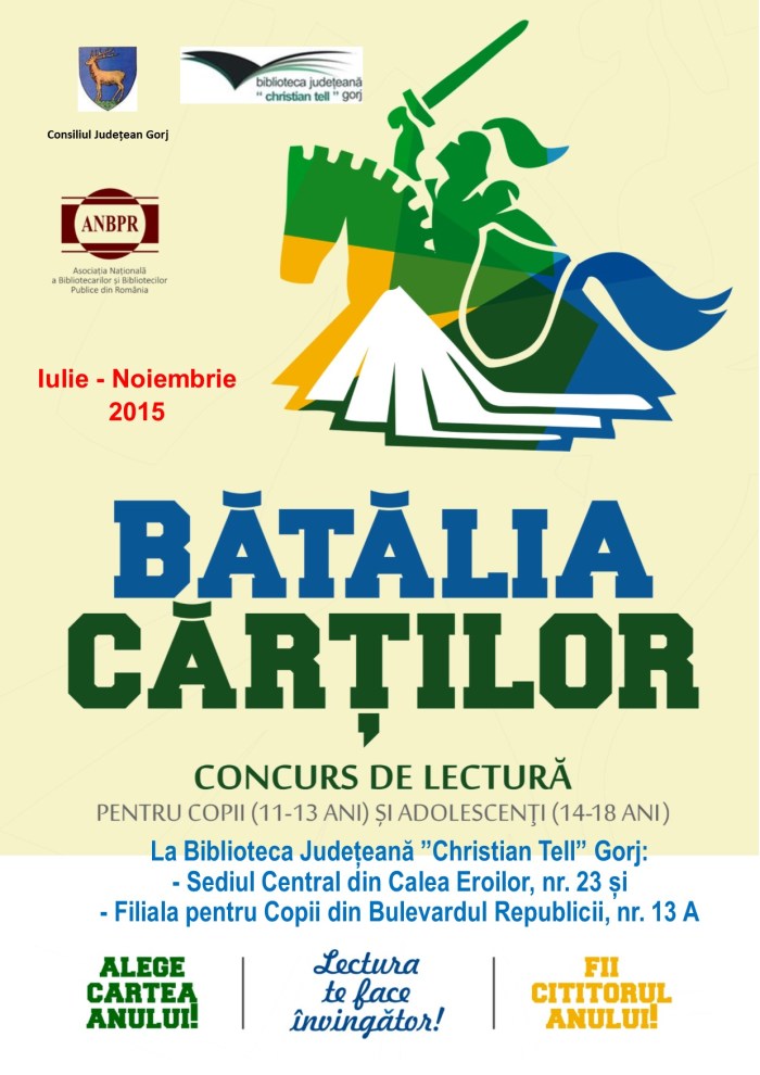 Afiș Batalia Carților(2)